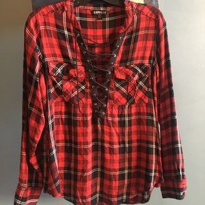 Express red flannel